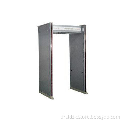 Walk Through metal detector 6 Zone Airport Security Gate An